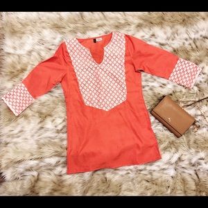 Pink Coral Tunic Style Blouse